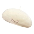 thumbnail image 1 of Boina de mujer cómoda e informal, ideal para viajes, senderismo y festivales de invierno. Beige, 1 of 8