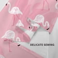 thumbnail image 6 of Pofeuu Pink Flamingos and Flowers Print Wall Tapestry Decoration Wall Hanging Tapestry 60 x 51 Inch, 6 of 6