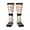 2 Black-1, variant on Knee High Socks for Women Jupiter Storm Long Tube Sock Uniform Socks