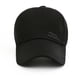thumbnail image 3 of Sombrero de versión coreana para hombre, sombrero de lona con visera F, sombrero de sol de calle para pescar (negro 5462cm 21.2624.41in), 3 of 5