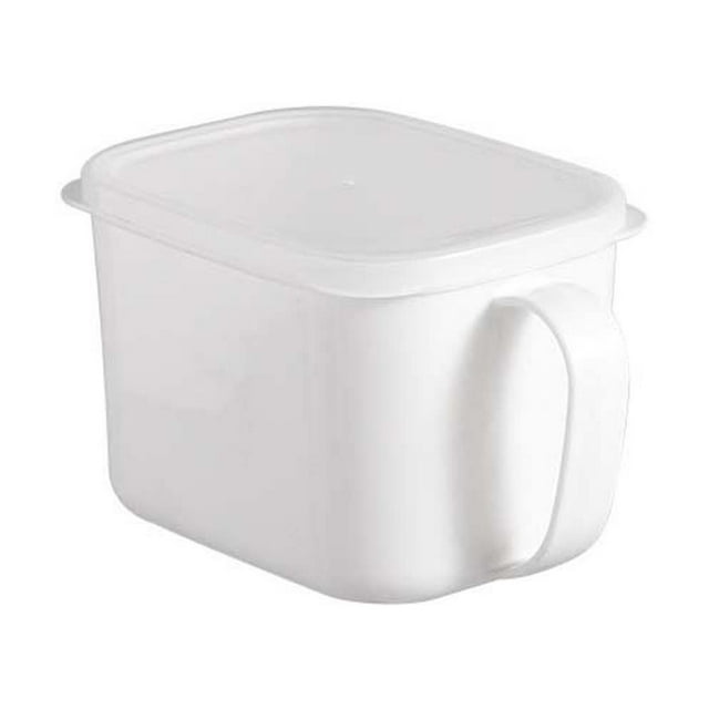 Kitchen Food Storage Containers Household Refrigerator with Lid, Fresh-Keeping Box, Kitchen with Handle, Food Storage Box, Miscellaneous Grain Sealed Tank, Transparent Storage Box