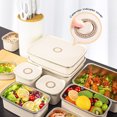 thumbnail image 2 of LCXmlly 304 Stainless Steel Crisper Box Reusable Stainless Steel Sealed Crisper Box Food Storage Containers with Lids Stackable Thick Lunch Box for Food Prep, 2 of 8