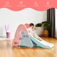 thumbnail image 4 of Costway Freestanding Baby Slide Indoor First Play Climber Slide Set for Boys Girls Pink, 4 of 11