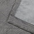 thumbnail image 5 of Geometric Wave Blackout Curtain Panels, 42" x 96", Silver by Blue Nile Mills, 5 of 7