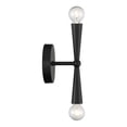 thumbnail image 3 of Meridian M90110NB 2-Light Wall Sconce in Natural Brass, 3 of 7