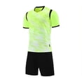 thumbnail image 4 of vigerkar Kids Soccer Jerseys for Boys Training Outfit Athletic Shirts Sportswear Kit (R, 3-4 Years), 4 of 4