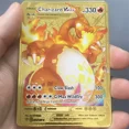 thumbnail image 1 of Tarjetas de Pokémon de Metal de 10000 puntos, tarjetas de colección de regalo para niños, edición limitada, inglés, bricolaje, Arceus, Charizard, 1 of 6