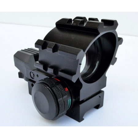 - Red / Green Dot Holographic Reflex Sight Multi Reticles Gun Sight with Rails