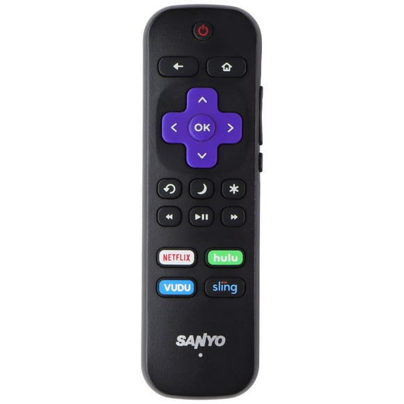 Sanyo Télécommande avec Touches Netflix/Hulu/Vudu et Sling - Noir (Usagé)