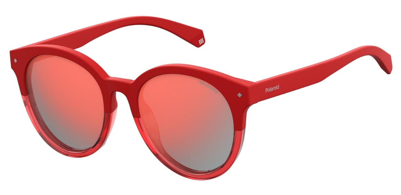 polaroid sunglasses red