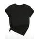 thumbnail image 3 of Valentine's Day Print T-shirt, Casual Short Sleeve Crew Neck Top For Spring & Summer, Women's ClothiCamisetas para mujer, lindas camisetas con estampado gráfico, de manga corta, estilo casual, para ve, 3 of 7