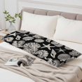thumbnail image 6 of Black Starfish Coastal Body Pillow Cover 20 x 60 Inch Decorative Pillow Cover Shell Coral Summer Beach Nautical Ocean Lumbar Pillowcase Seasonal Rectangle Cushion Case for Couch Sofa Bed Living Room, 6 of 9