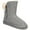 Grey, variant on Style & Co. Womens Maevee  Leather Ankle Winter & Snow Boots