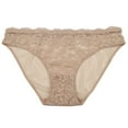 thumbnail image 2 of Itsame Womens Briefs, Sexy Lace Breathable Stretch Cotton Underwear Khaki S, 2 of 4