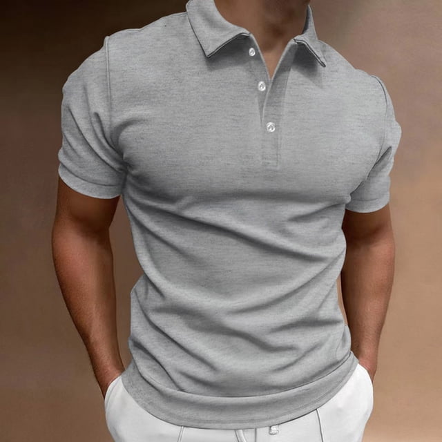 pstuiky Camisas de manga corta para hombre, Camiseta de manga corta para hombre Camiseta de manga corta Camiseta de manga corta con cuello redondo camisas casuales para hombre m