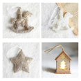thumbnail image 4 of Creative Xmas Tree Pendants Snowflake Angel Deer Hanging Ornaments New Year Christmas Gifts Kids Favor Christmas Decorations, 4 of 5
