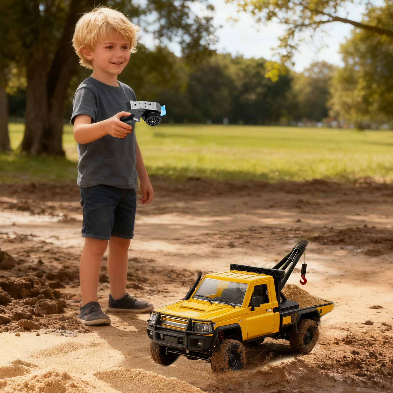 RC Rock Crawler RC Truck RC Crawler 1/12 Off Road Pickup Remote Control 2.4Ghz All Terrain 280 Brushed Motor Proportional Throttle Steering RTR Hobby Toy Adult