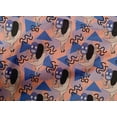 thumbnail image 4 of oneOone Cotton Poplin Peach Fabric Dot|Triangle & Monster Cartoon Quilting Supplies Print Sewing Fabric By The Yard 56 Inch Wide, 4 of 4