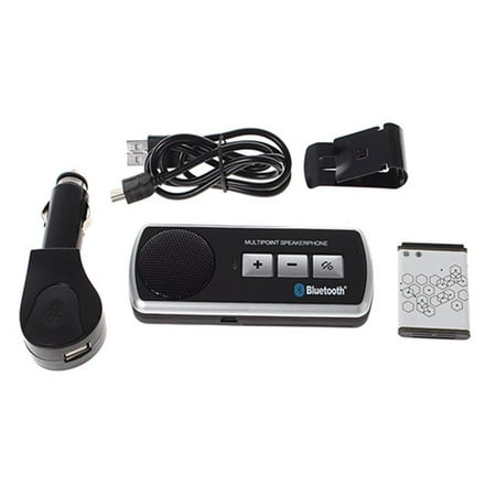 New - Bluetooth Speakerphone Car Kit Hands Free Smartphone Unit for your (Best Bluetooth Car Speakerphone)
