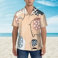 thumbnail image 2 of Disketp Hawaiian Shirts For Men,Cute Ink Drawn Elephants Print Mens Casual Short Sleeve Button Down Shirts Beach Shirt, 2 of 7