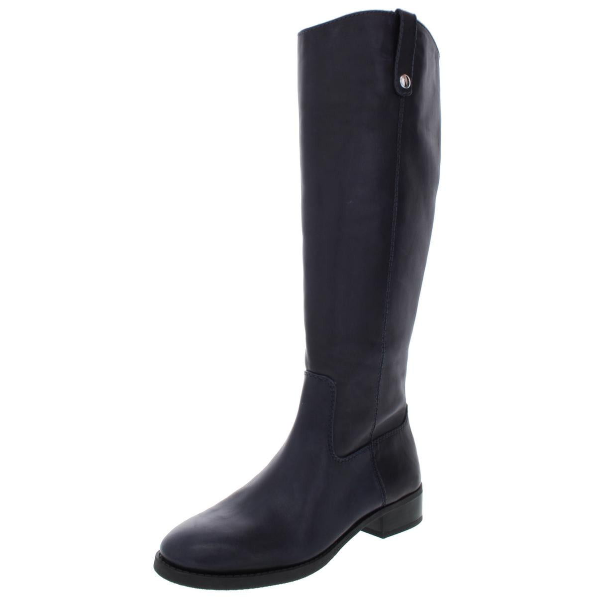 Inc fawne top riding boots black