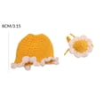 thumbnail image 4 of 7 Inch Desk Goose Outfits, Lovely Sunflower Pattern Outfit, Fresh Floral Clothes For Desktop Goose Statue Home Decor (J#), 4 of 7