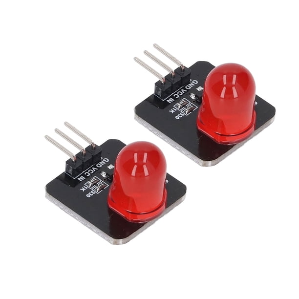 Módulo LED de 10 piezas, módulo LED de 10 mm, módulo de luz LED con chip, rendimiento sólido