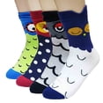 thumbnail image 1 of JJMax Women's Sweet Animals Socks Collection, 1 of 7