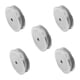 thumbnail image 1 of Injueey Paquete de 5 polea de sincronización de 60 dientes, aleación de aluminio, ancho de 6mm, piezas de rueda de repuesto para impresora 3D 2GT Kits de mantenimiento de impresoras, 1 of 6