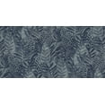 thumbnail image 2 of Blue Printed Leaves Tropical Wallpaper R8242, 2 of 3