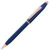 Translucent Cobalt Blue & Rose Gold