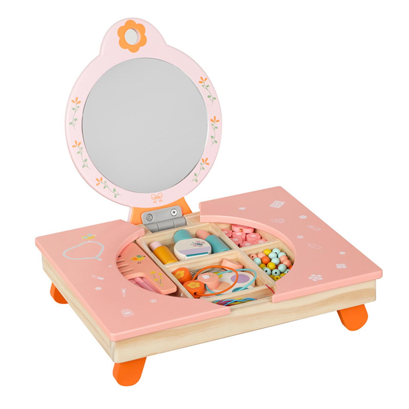 Vanity Set Kids Toy Vanity Table for Girls Birthday Toys Pretend Play