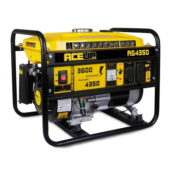 Aceup Energy Portable Generator 4500 Watt Gas Powered Equipmen Kit, 4000W Generator EPA & CARB Compliant