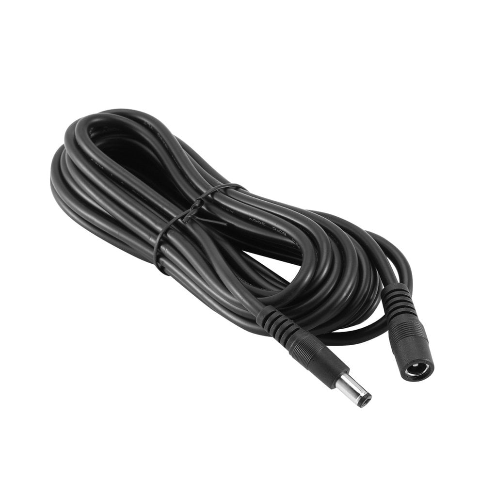 Pure Copper 0.75 Squared Thick 12V Power Extension Cord Dc5.5*2.1 Male