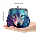 thumbnail image 2 of Coin Purse with 0.7 Microfiber Zinc Alloy Jaws, 4.3x4.7 in/11x12 cm, for Women and Girls, 2 of 7