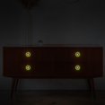 thumbnail image 6 of Santa Claus Fluorescent Glow-in-the-Dark Drawer Pulls: 4-Pack Round Knobs with Screws - Ideal for Cabinets, Wardrobes, and Dressers - Unique Furniture Decor - Enhance with Door Knobs, 6 of 6