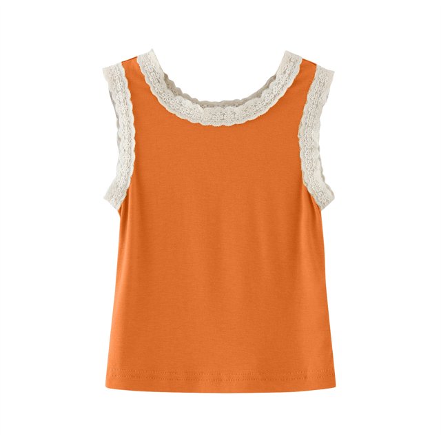 Gibobby Camisa De verano Camiseta sin mangas de baile para niños pequeños y niñas (Rojo, 3-4 Años)