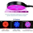 thumbnail image 3 of Lámpara UV de espectro completo para cultivo de plantas con 2 brazos flexibles, 30 w, temporizador, 5 niveles de intensidad, 78 LED, cabeza redonda, 3 of 5