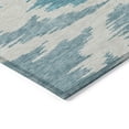 thumbnail image 4 of Addison Rugs Chantille Indoor/Outdoor Transitional Abstract Teal Washable Rectangle Rug, 10' x 14', 4 of 6