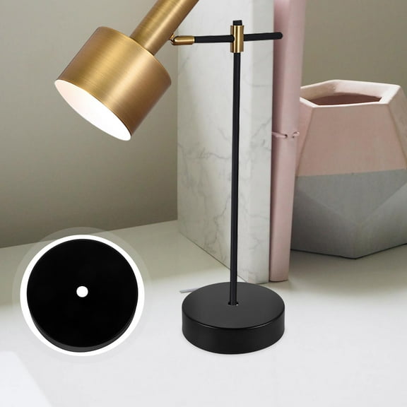 ELAYARD Metal Base Lamp Table Lamp Base Black Easy to Assemble 1Pack