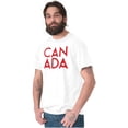 thumbnail image 4 of Canada Maple Leaf Flag Patriotic Men's Graphic T Shirt Tees Brisco Brands L, 4 of 4