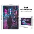 thumbnail image 4 of Disketp Neon Night Cityscape Custom Puzzle Personalized Puzzles 1000 Pieces, Customized Picture Puzzle for Adult and Teens((29.5×19.7in, Vertical), 4 of 9