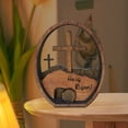 thumbnail image 2 of XGFHYJEH Easter Decoration, Easter Decorations for the Home, Easter Decor, Easter Decoration Wooden Easter Resurrection Scene Tomb Tray Set Easter Decor For Religious Home Office Tabletop, 2 of 7