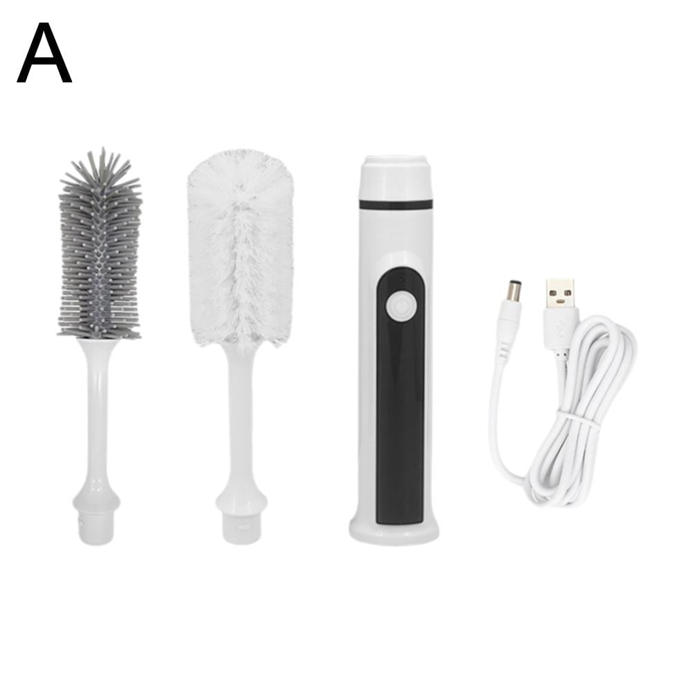 15 Electric Brush Cleaner For Tumblers, Rechargeable, 2 Speeds, 360-degree Ha Long Brush Rotating Water With