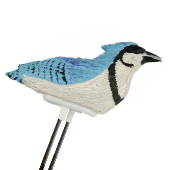 Eigraketly Medidor de humedad del suelo de resina para pájaros, probador de humedad en maceta para plantas, alarma, instrumento de prueba de Jardín y Patio Azul