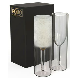 BrüMate - Our insulated champagne flutes hold nearly 1/2 a