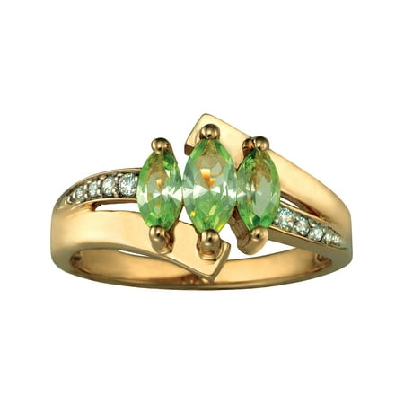 Keepsake Personalized Family Jewelry Majestic Mother's Marquise Birthstone Ring available in Sterling Silver, Gold over Silver, Yellow and White Gold