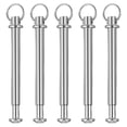 thumbnail image 1 of 5 Sets Folding Fan Replacement Fasteners Metal Shaft Rivets Nuts Repair Parts (26mm), 1 of 1