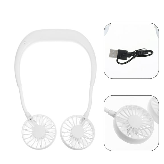 Luxshiny Small Personal Fan White for Office Use 1Set