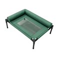 thumbnail image 2 of Cama elevada para perros, hamaca para mascotas, accesorios portátiles multiusos, cama transpirable para gatos con almohada, elevada para perros M, 2 of 8